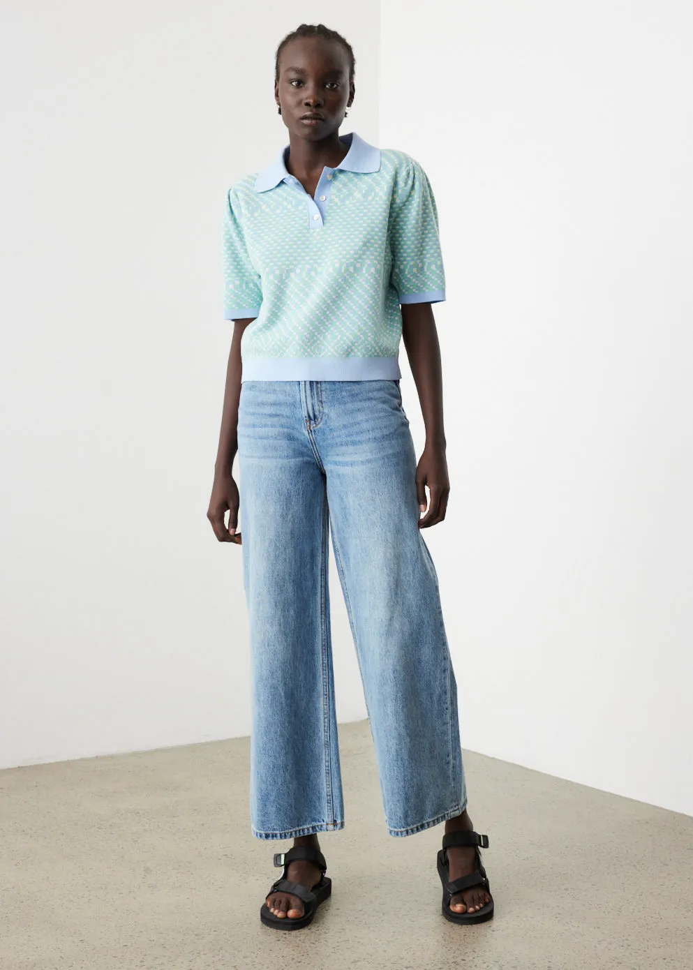 Abbie Knit Polo