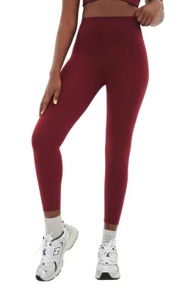 Airweight High Waist 7/8, Bordeaux