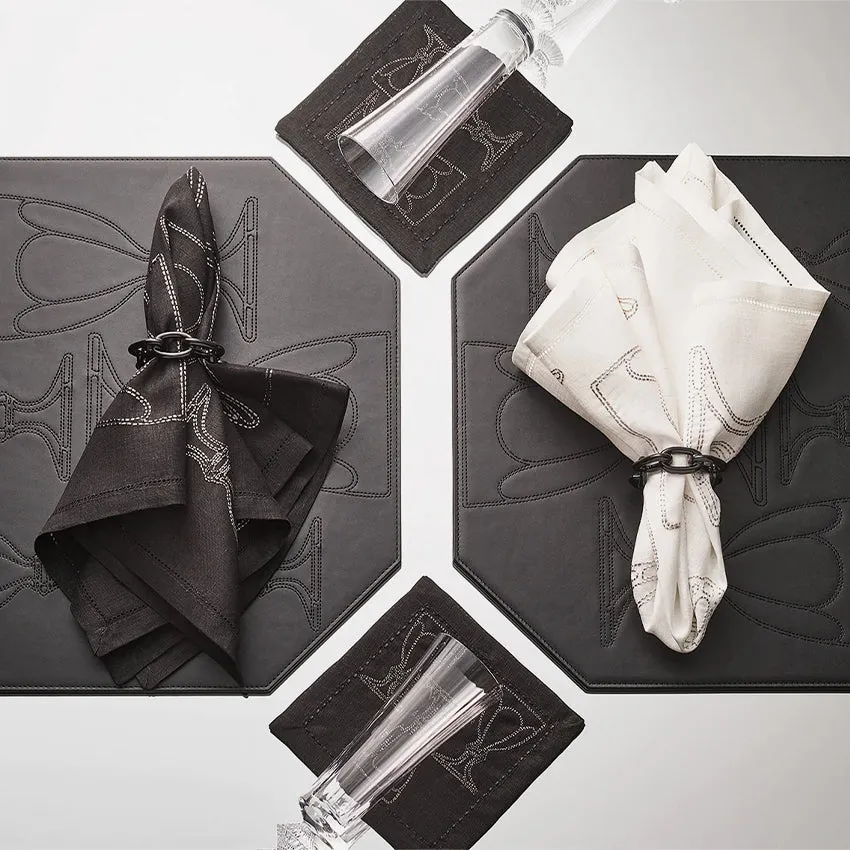 Baccarat X Kim Seybert | Harcourt Cocktail Napkin