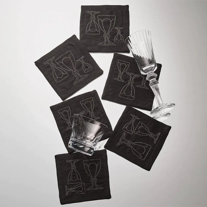 Baccarat X Kim Seybert | Harcourt Cocktail Napkin