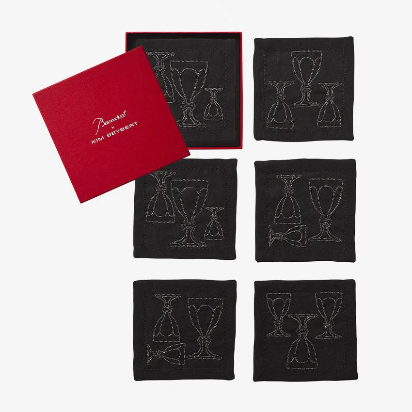 Baccarat X Kim Seybert | Harcourt Cocktail Napkin