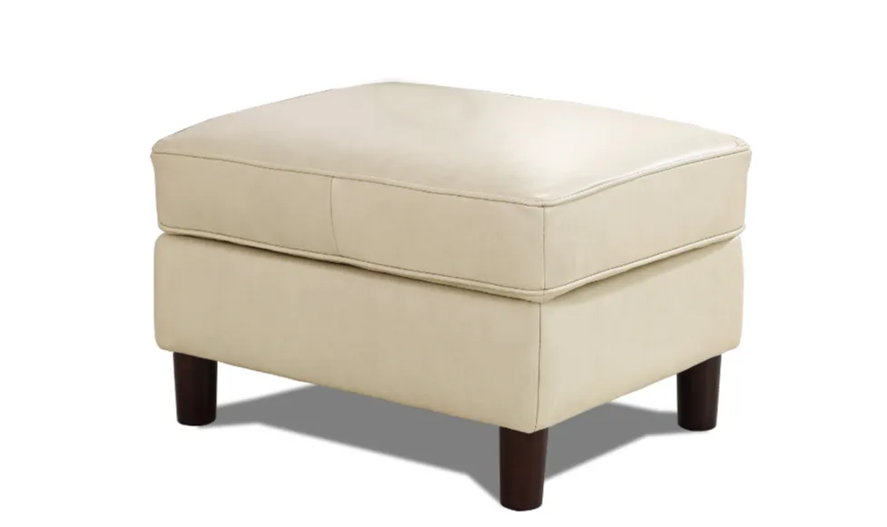 Bella Leather Sofa Collection, Ivory White