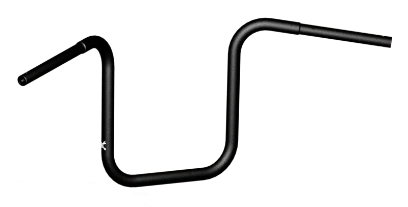 Burly Brand Ape Hanger 12in - Black