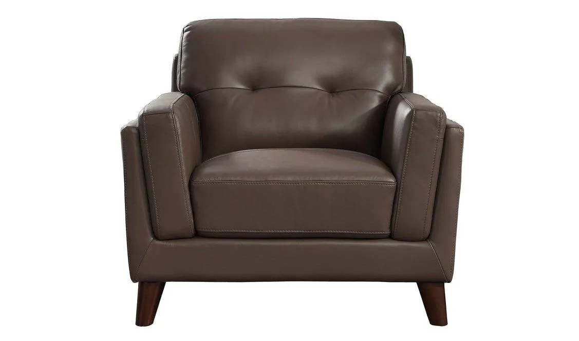 Huntington Leather Sofa Collection, Granite Gray