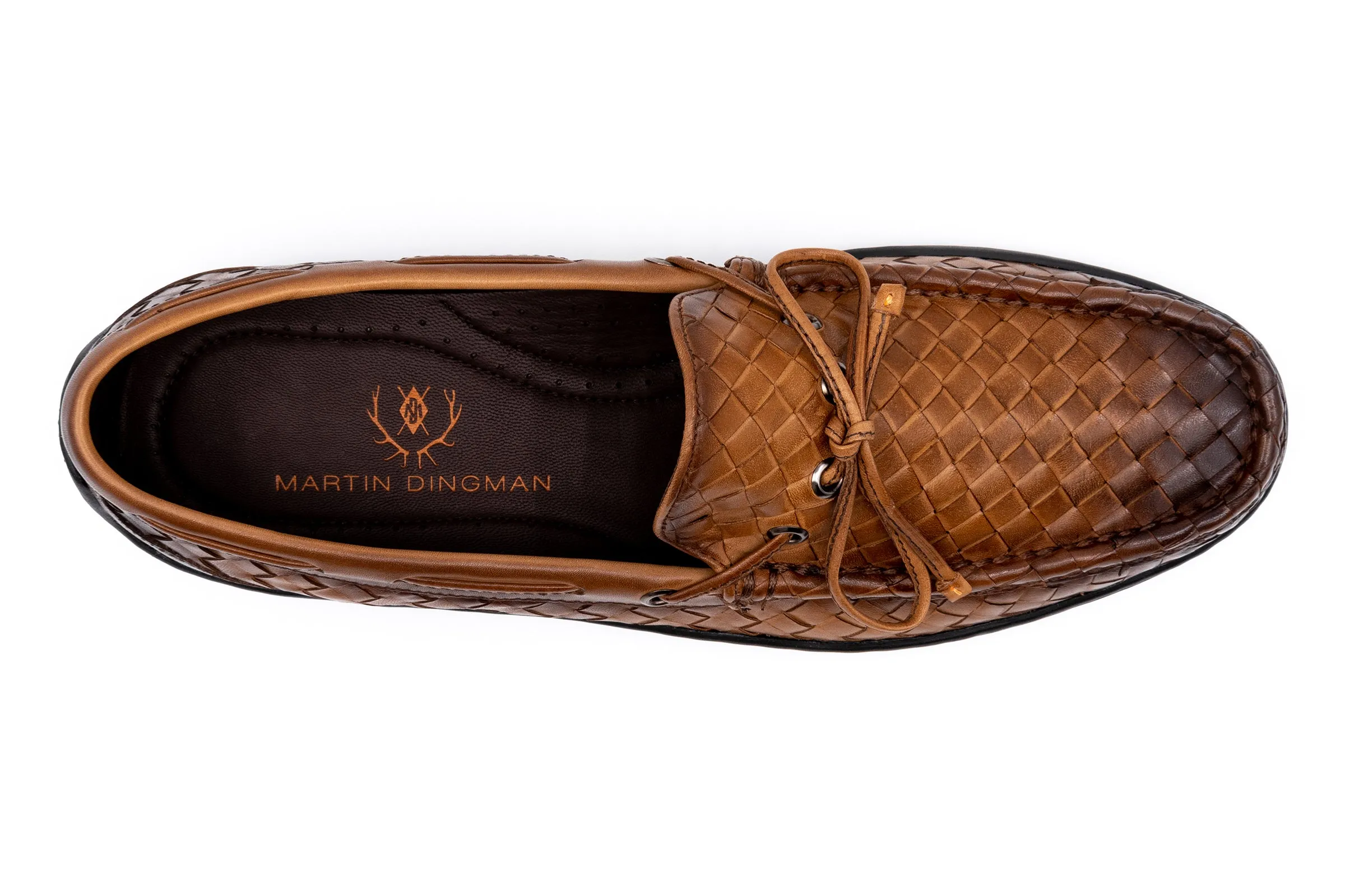 Jameson Calf Skin Bow Tie Loafers - Pecan