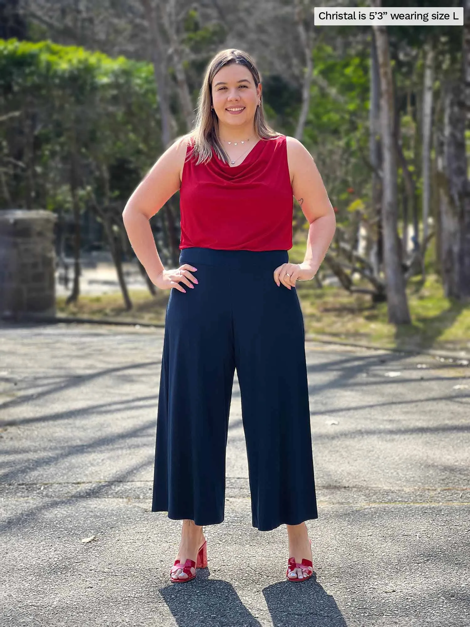 Keethai wide leg culotte