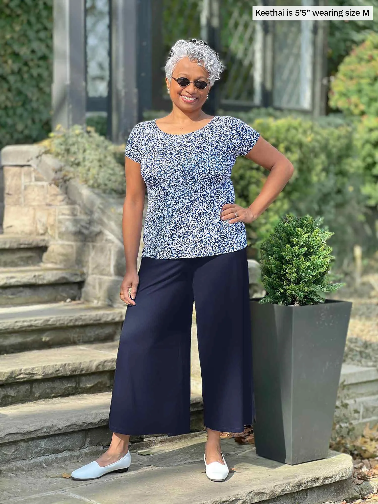 Keethai wide leg culotte