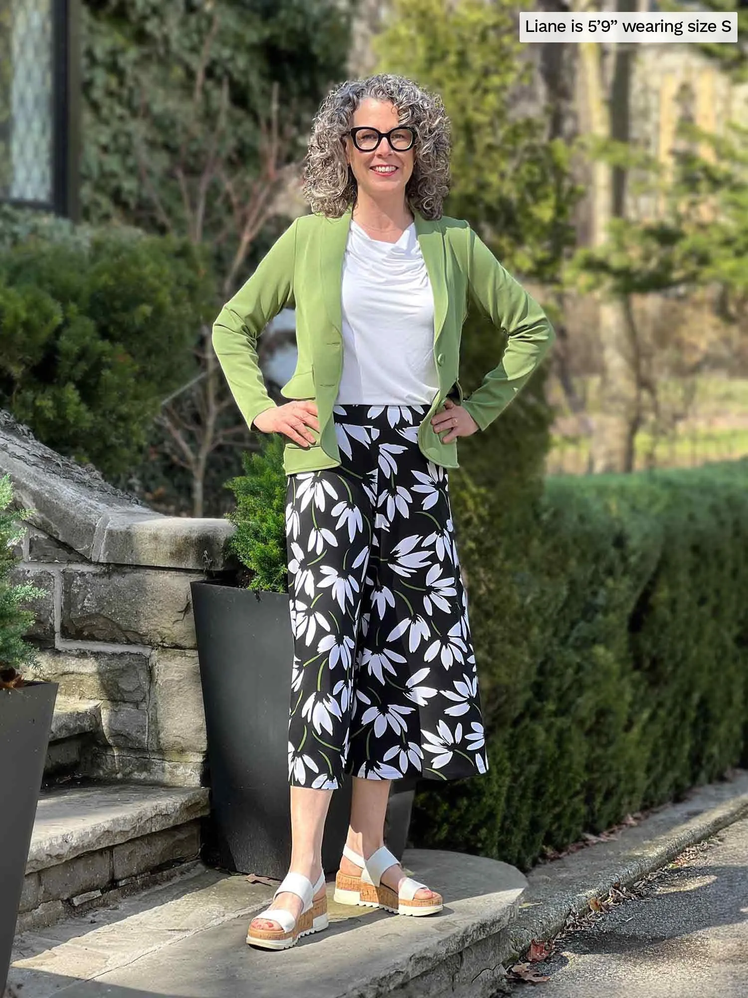 Keethai wide leg culotte