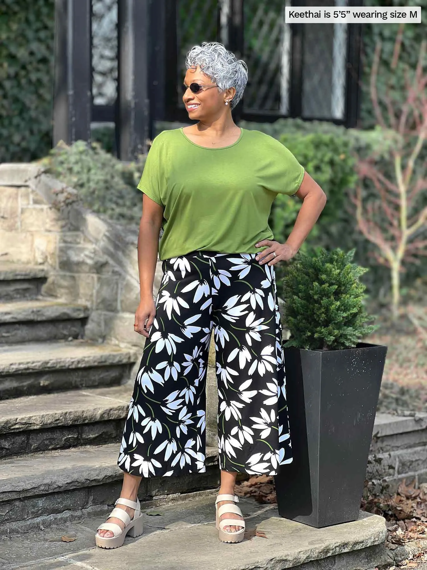 Keethai wide leg culotte