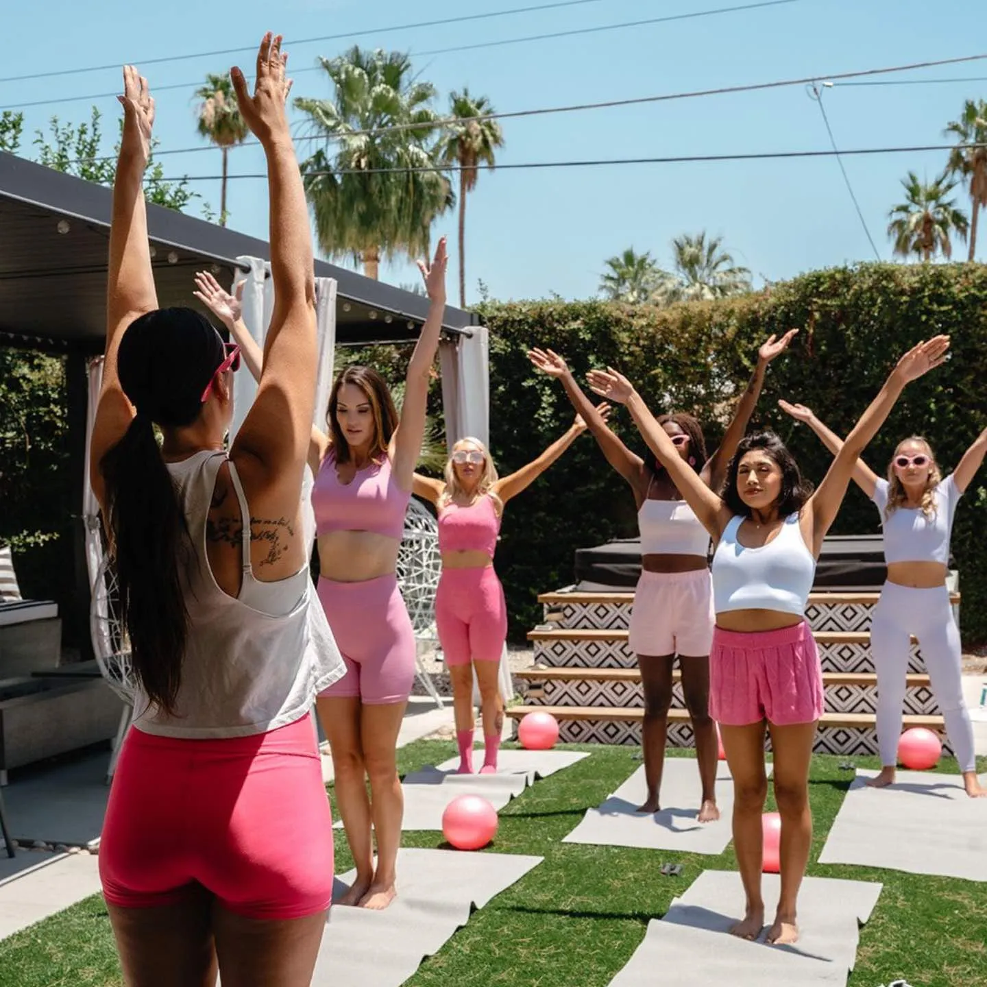Mobile Fitness Class with FIT BACH