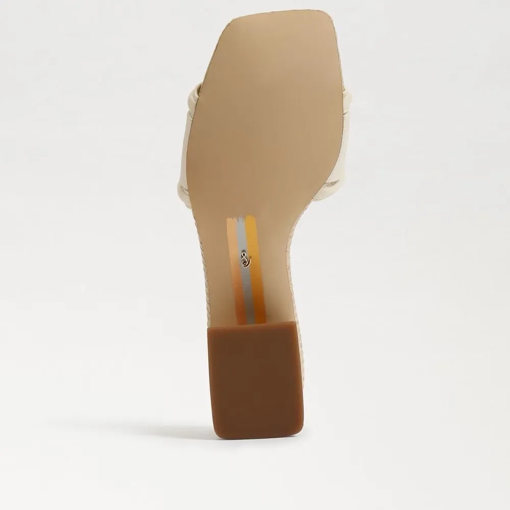 Sam Edelman Waylon Block Heel Slide - MODERN IVORY