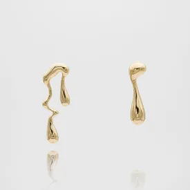 Soraya Asymmetric Drop Earrings