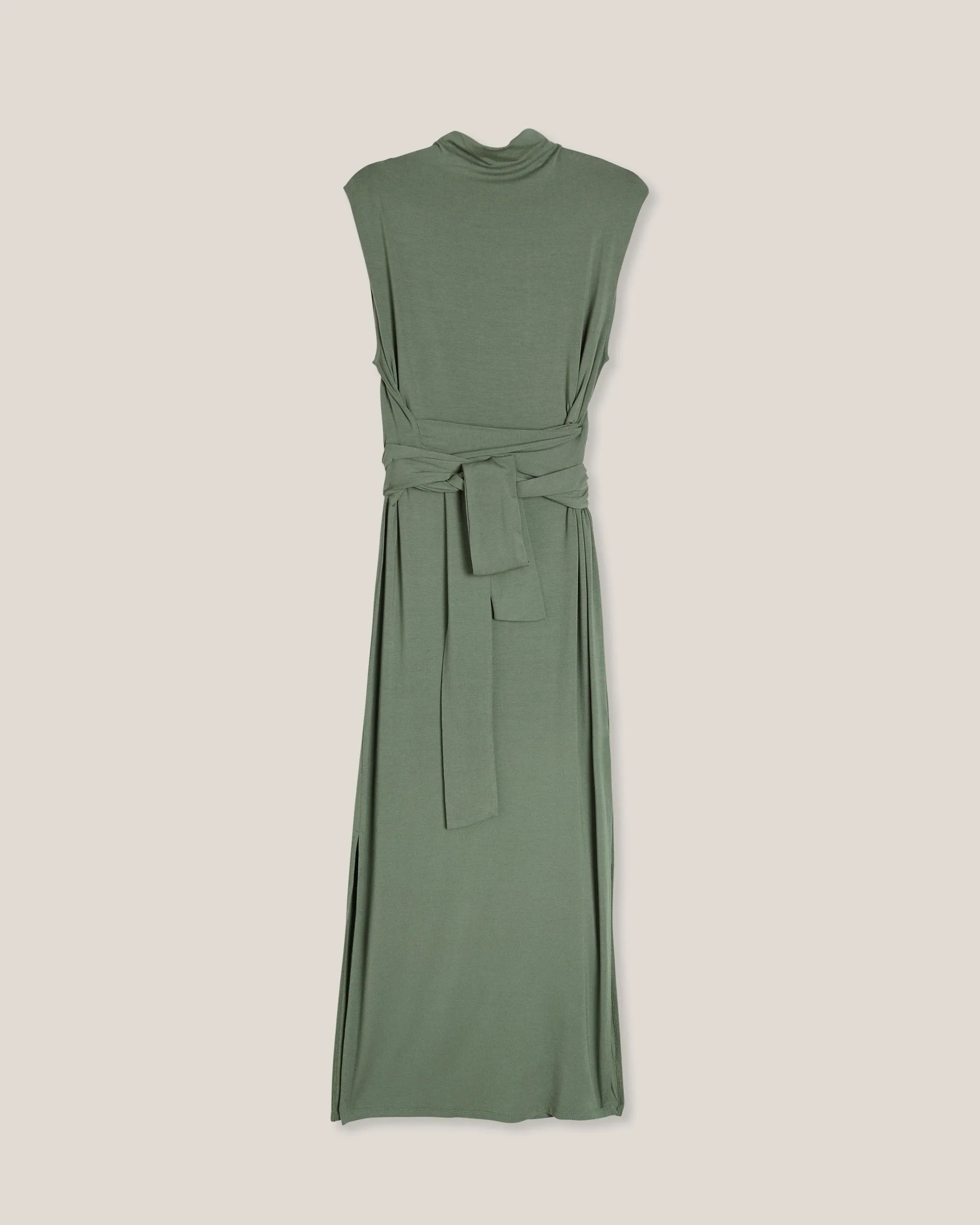 Teagan Sleeveless Tie-Front Dress