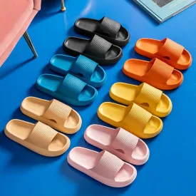 Unisex Thick Platform Sandals / Slippers Year Round Wear Soft Sole Leisure Indoor / Outdoor Comfort