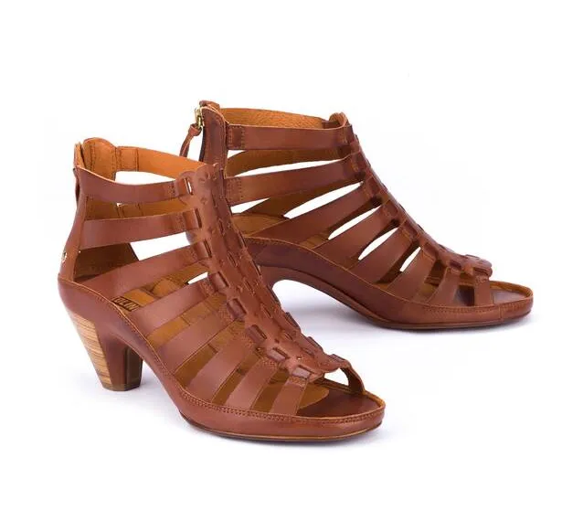 Womens Pikolinos Java Sandals in Cuero Brown